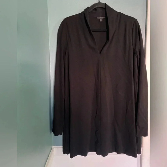 Cos black long sleeve shift dress - medium - great condition - Picture 1 of 7